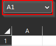 Excel Example Name Box